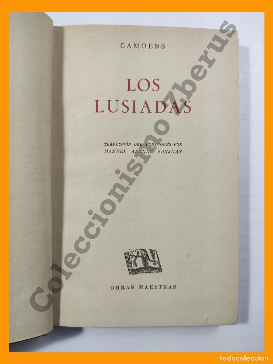Libros de segunda mano: Los Lusiadas - Camoens - Foto 2