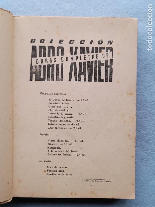 Libros de segunda mano: Desde la Sombra. Adro Xavier. - Foto 2