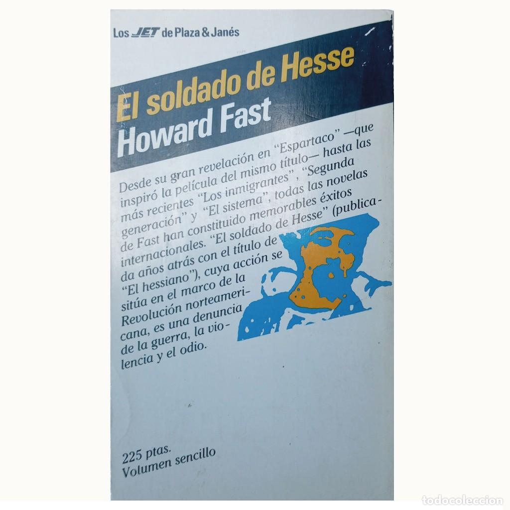 Libros de segunda mano: EL SOLDADO DE HESSE. Fast, Howard - Foto 2