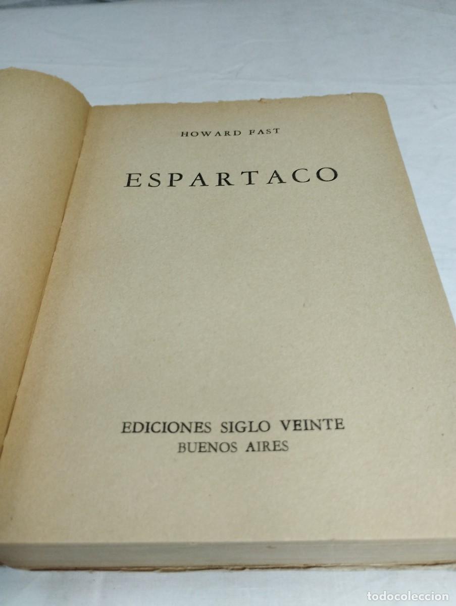Libros de segunda mano: Espartaco. Howard Fast - Foto 2