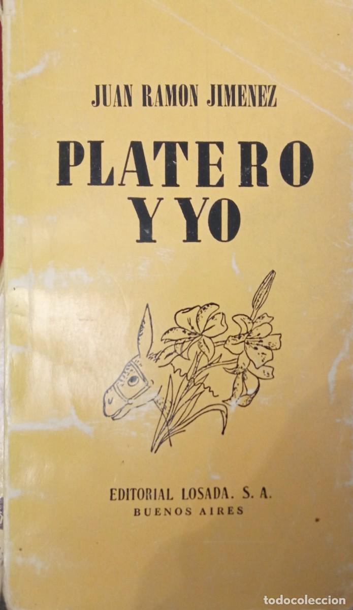 Libros de segunda mano: Juan Ram&oacute;n Jim&eacute;nez. Platero y yo - Foto 1
