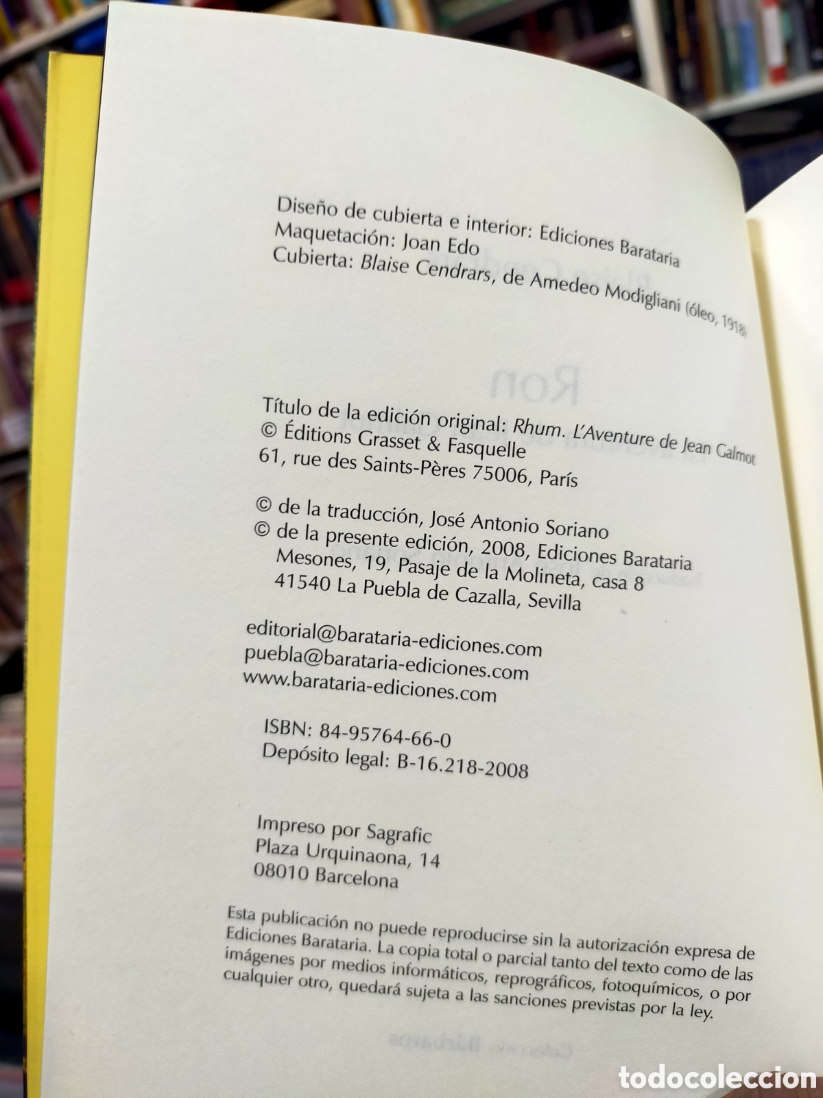Libros de segunda mano: RON - BLAISE CENDRARS - LIBRO NUEVO - Foto 6