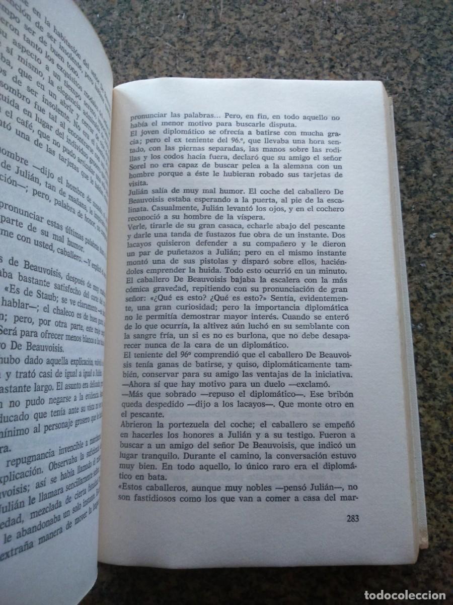 Libros de segunda mano: ROJO Y NEGRO -- STENDHAL -- CIRCULO -- - Foto 3