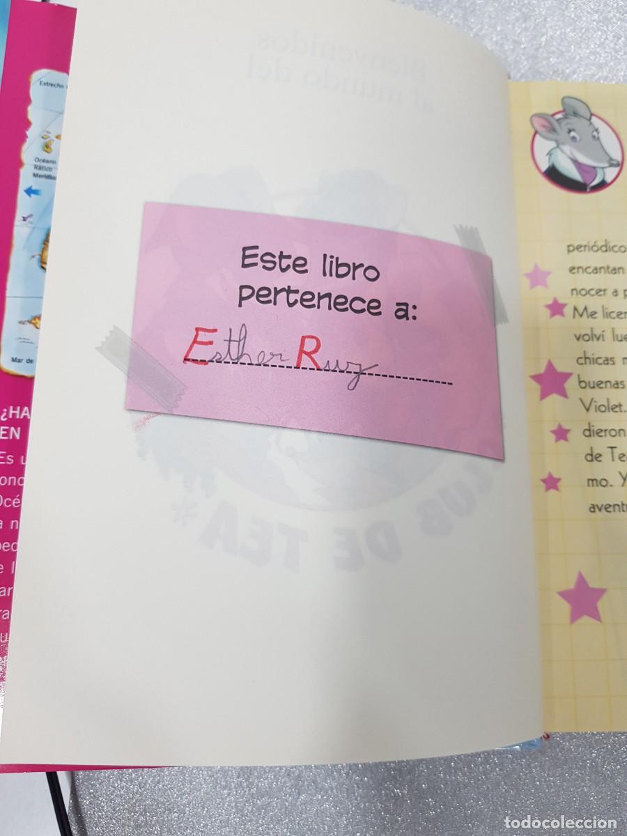 Libros de segunda mano: TEA STILTON EL TESORO DE HIELO - Foto 2
