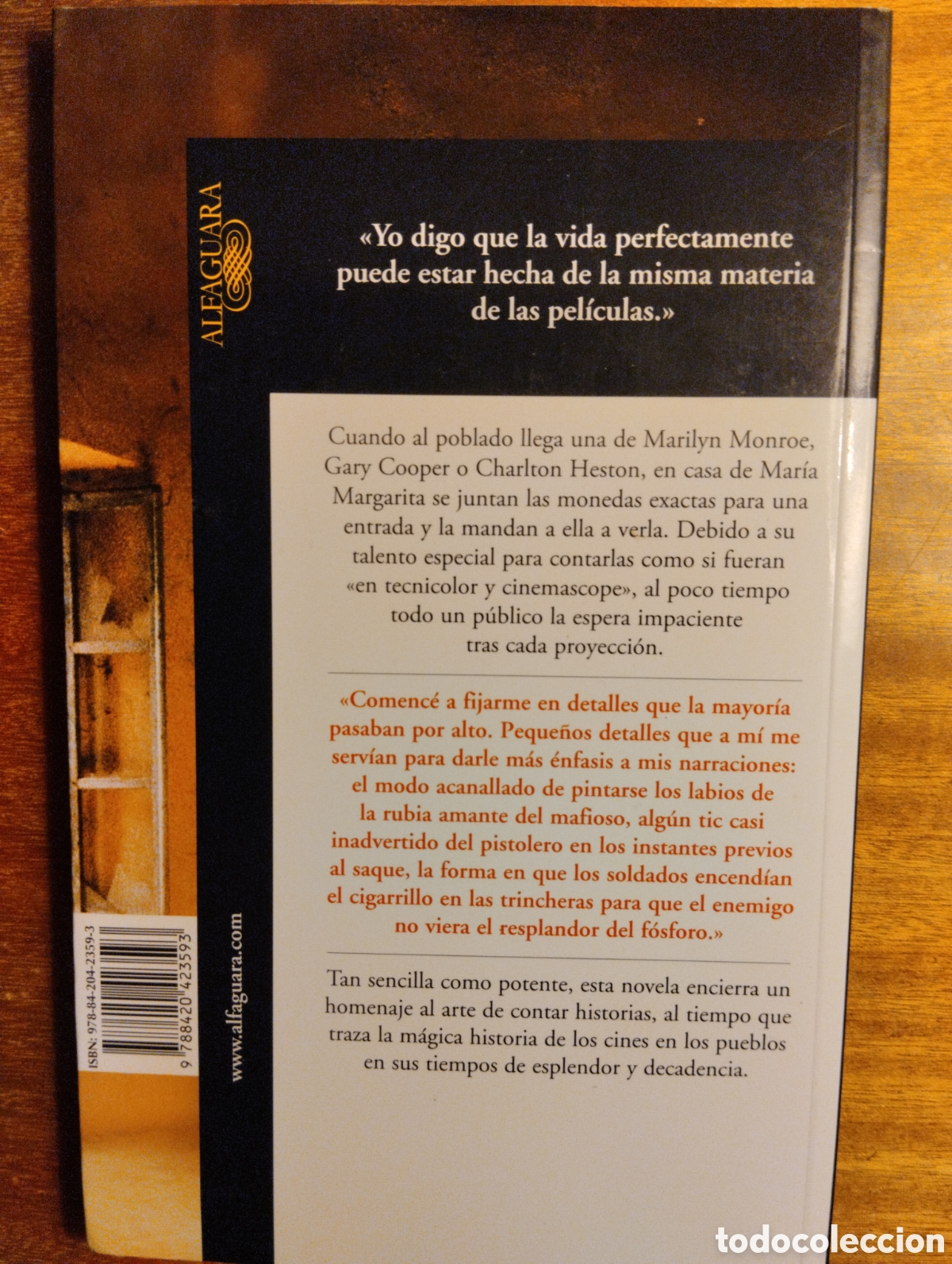 Libros de segunda mano: La contadora de pel&iacute;culas, Hern&aacute;n Rivera - Foto 2