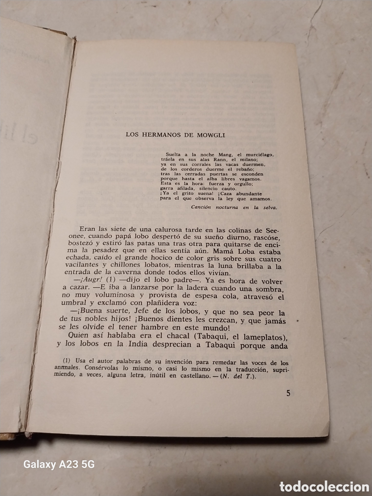 Libros de segunda mano: EL LIBRO DE LA SELVA .RUDYARD KIPLING - Foto 3