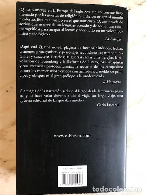 q - luther blisset (mondadori) novela - Compra venta en todocoleccion