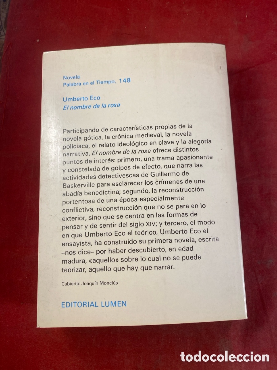 Libros de segunda mano: EL NOMBRE DE LA ROSA - Foto 2
