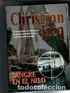 Libros de segunda mano: Sangre en el Nilo, Christian Jacq - Foto 1