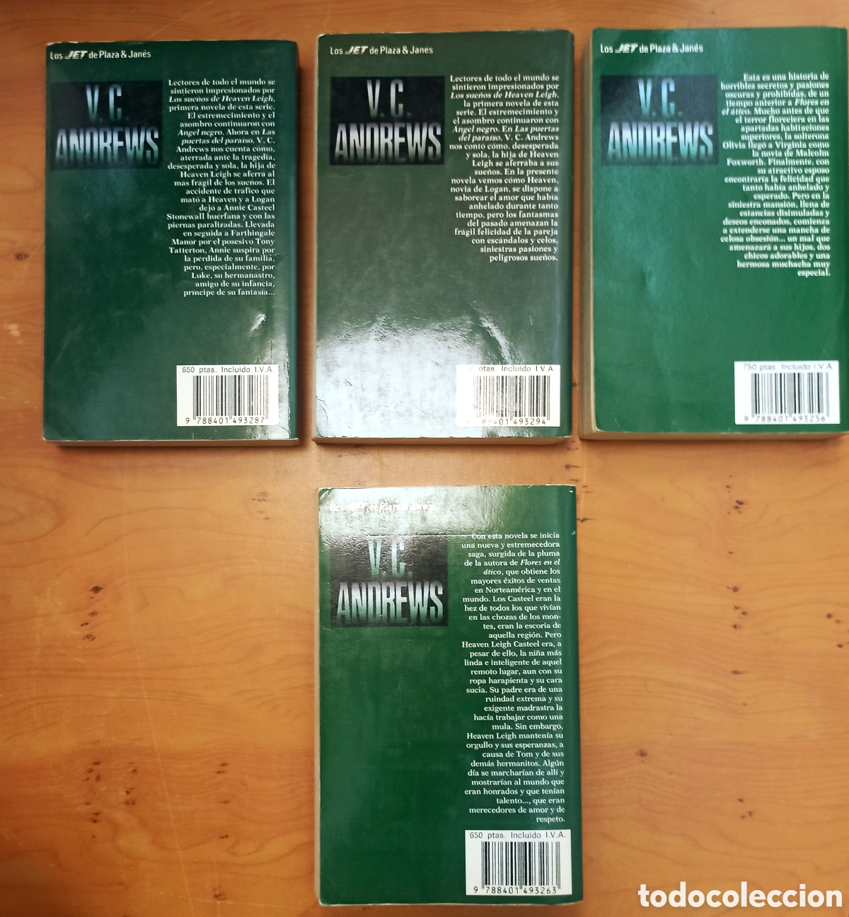 Libros de segunda mano: LOTE 4 LIBROS V.C. ANDREWS - Foto 2