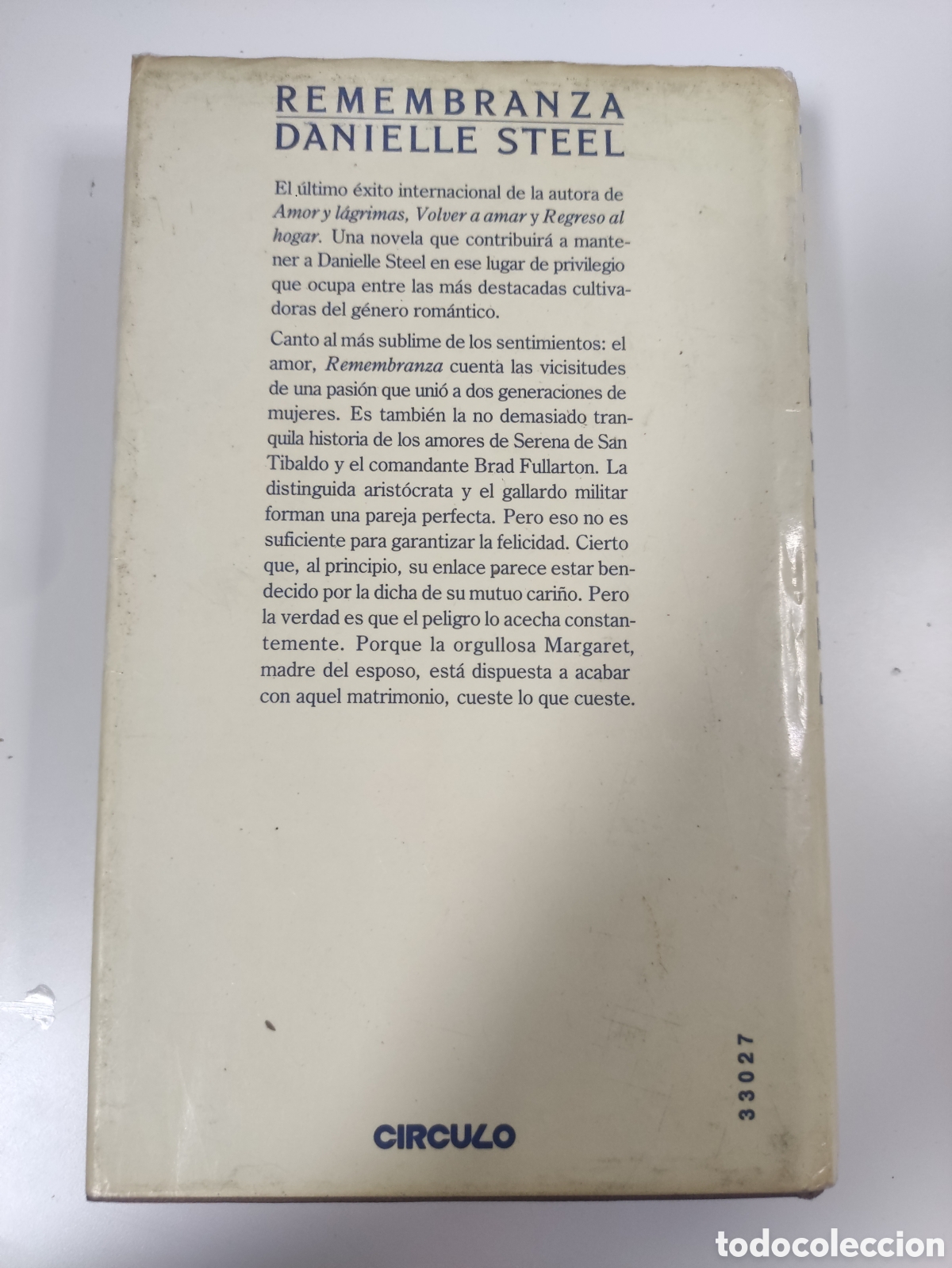 Libros de segunda mano: REMEMBRANZA DE DANIELLE STEEL - Foto 2