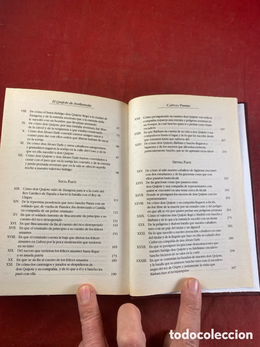Libros de segunda mano: EL QUIJOTE DE AVELLANEDA - Foto 4