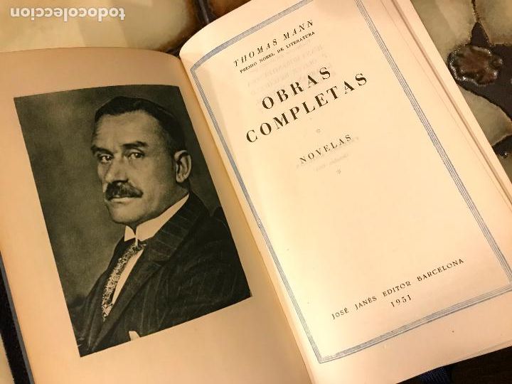 Libros de segunda mano: Thomas Mann. Obras completas I y II. Jan&eacute;s Editor. - Foto 4
