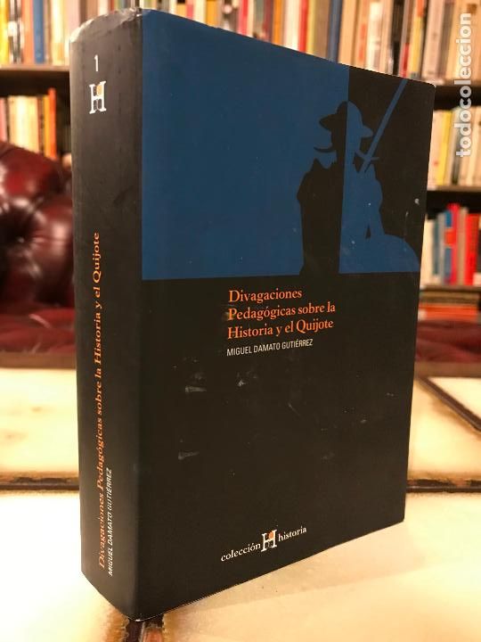 Libros de segunda mano: Divagaciones pedag&oacute;gicas sobre la Historia y el Quijote. Miguel Damato Guti&eacute;rrez
