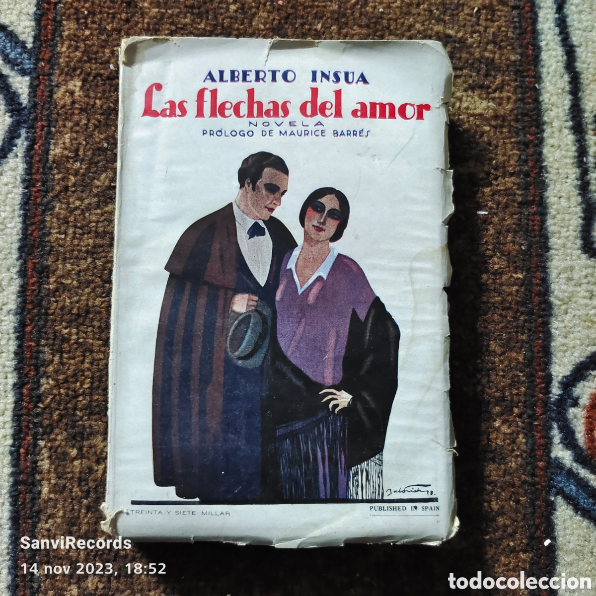Libros de segunda mano: LAS FLECHAS DEL AMOR (ALBERTO INSUA) - Foto 1