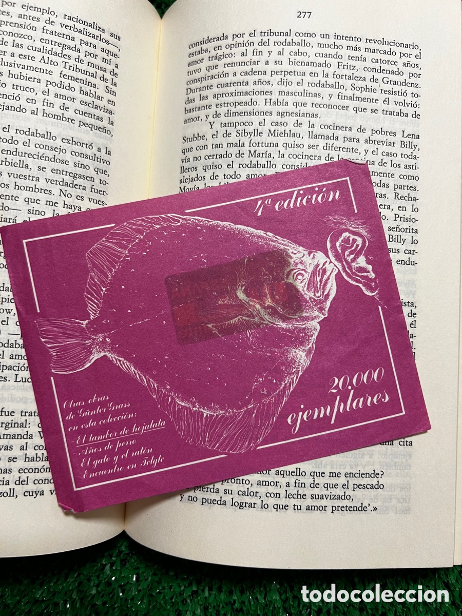 Libros de segunda mano: El rodaballo - G&uuml;nter Grass - Foto 1