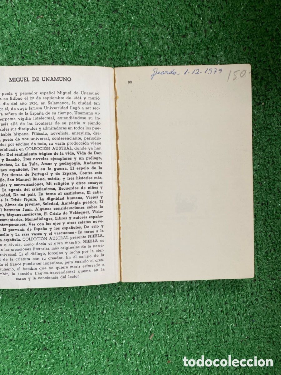 Libros de segunda mano: Niebla - Miguel de Unamuno - Foto 3