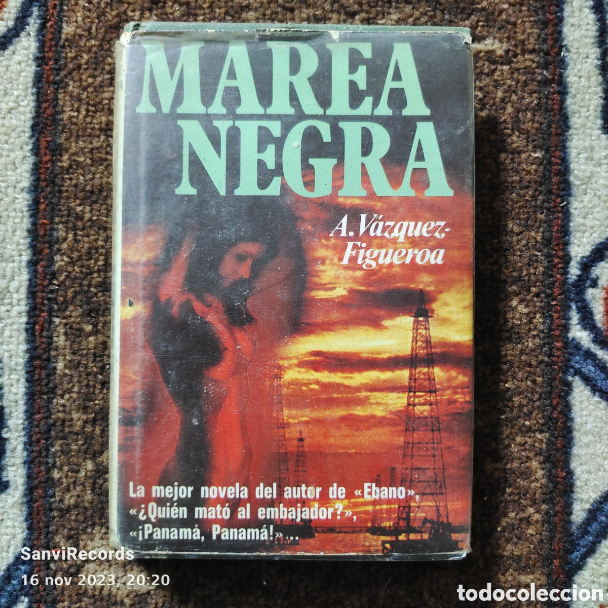 Libros de segunda mano: MAREA NEGRA (A. V&Aacute;ZQUEZ-FIGUEROA) - Foto 1