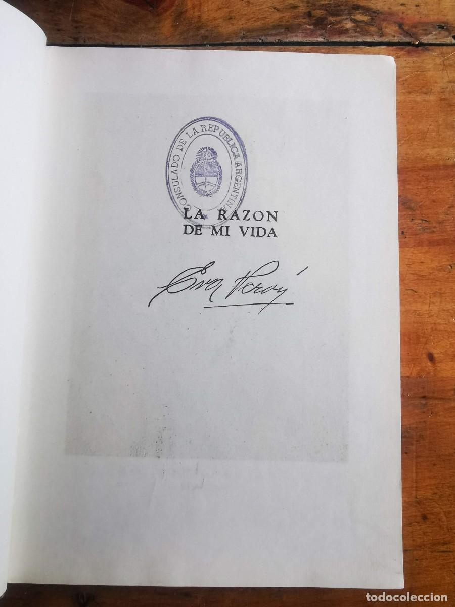 Libros de segunda mano: PER&Oacute;N, Eva. La raz&oacute;n de mi vida - Foto 3