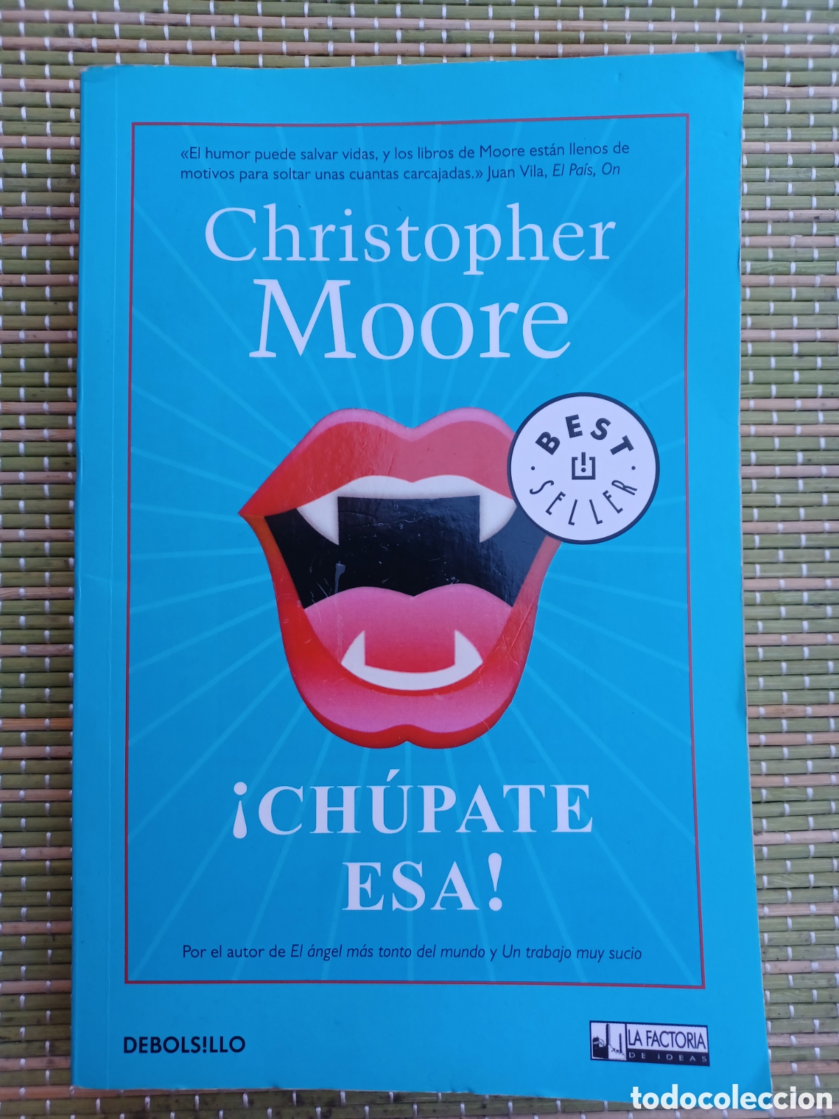 Libros de segunda mano: Chupate esa de Christopher Moore - Foto 1