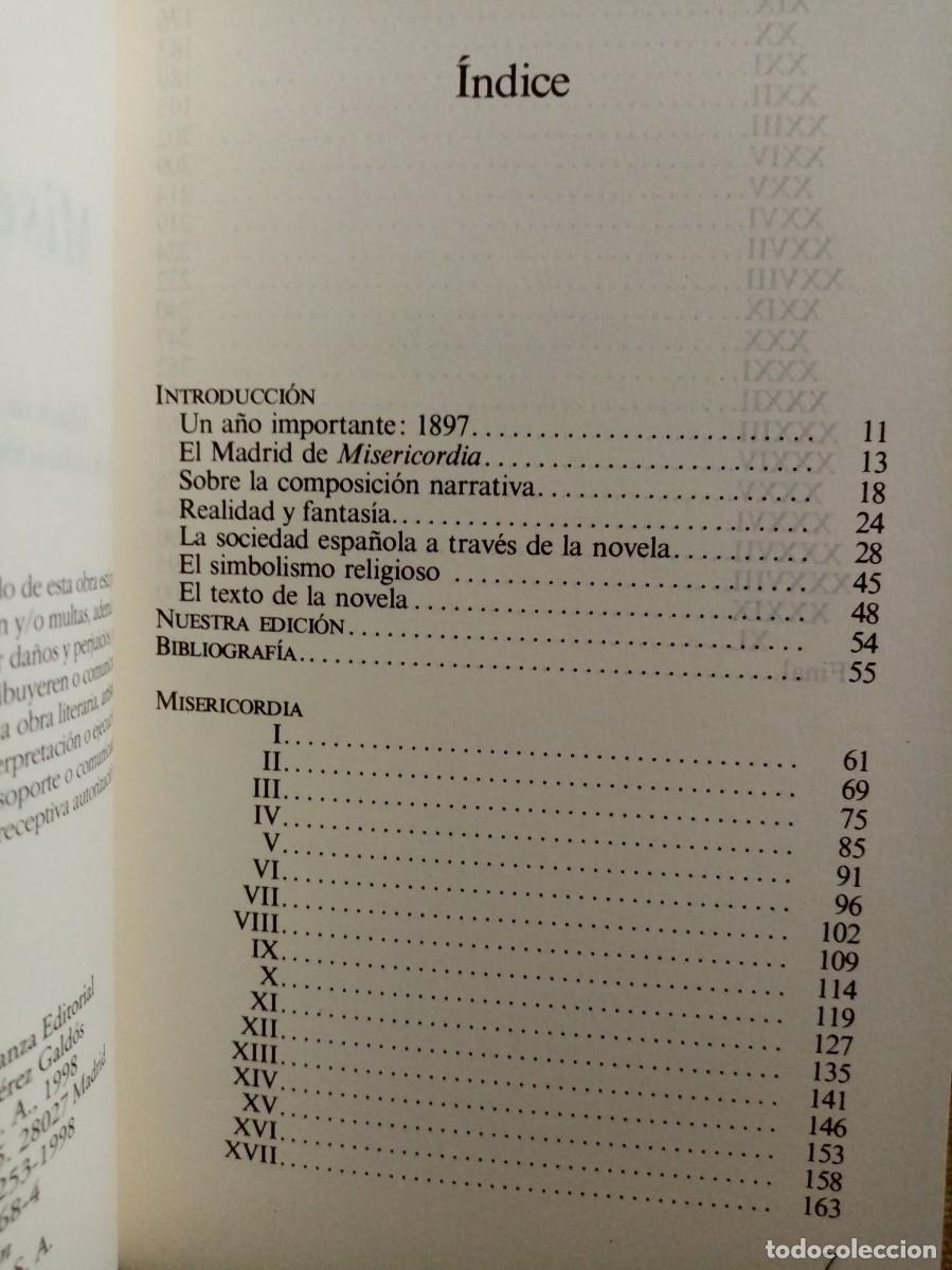 Libros de segunda mano: MISERICORDIA - Foto 8