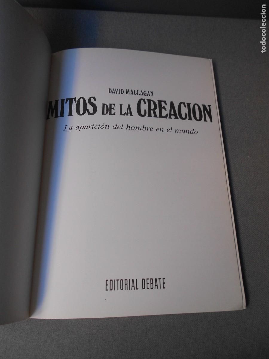 Libros de segunda mano: MITOS DE LA CREACION - Foto 2