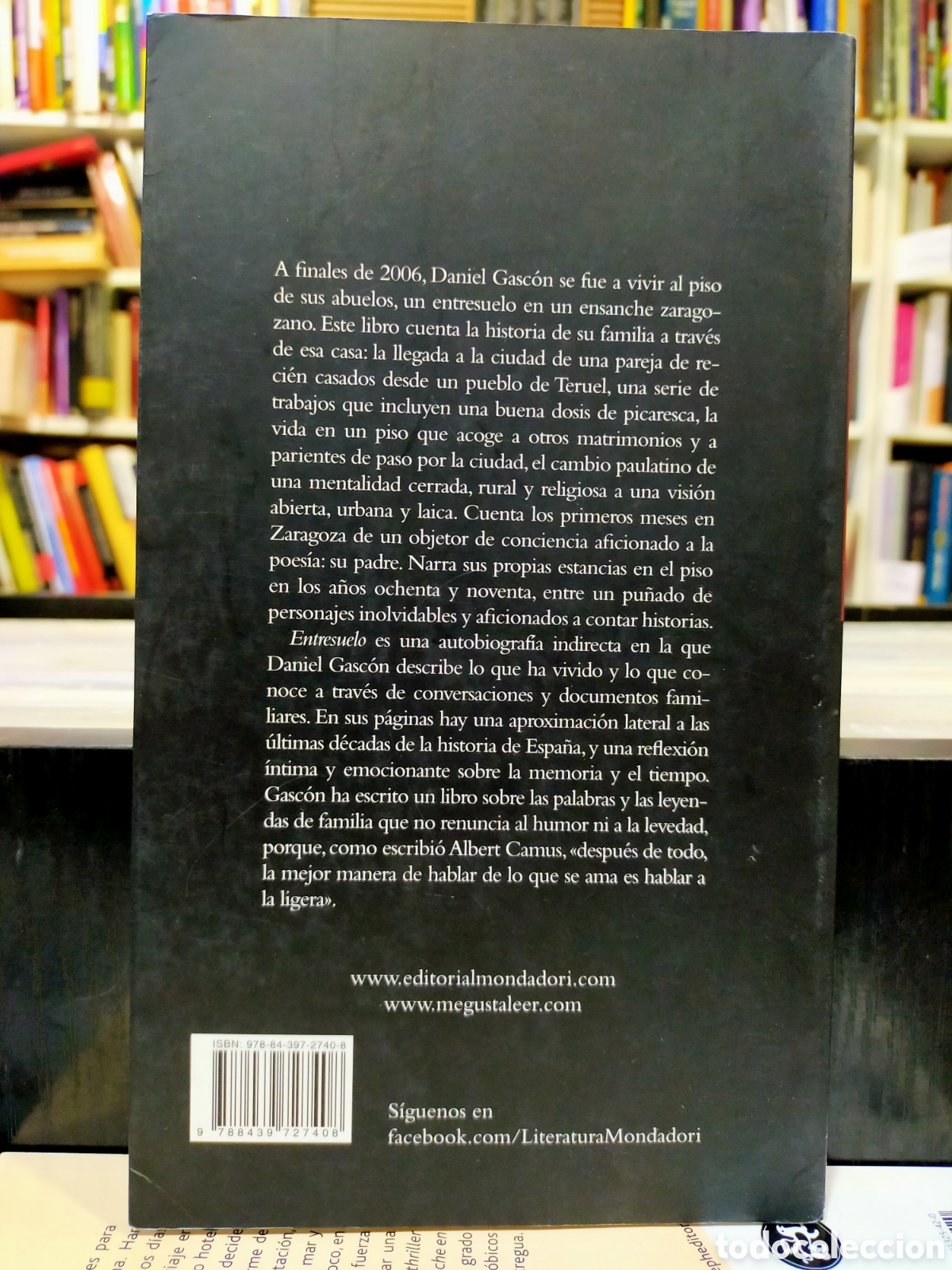 Libros de segunda mano: ENTRESUELO - DANIEL GASC&Oacute;N - Foto 2