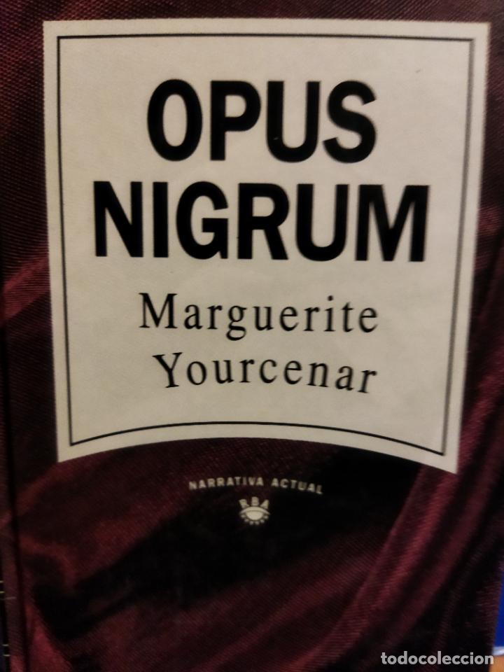 Libros de segunda mano: Opus nigrum - Foto 1