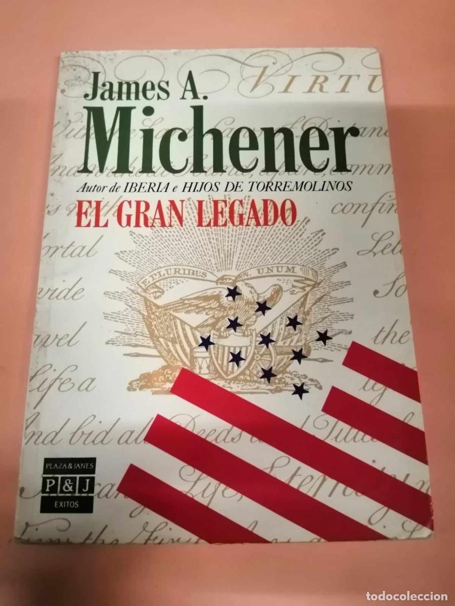 Libros de segunda mano: EL GRAN LEGADO (JAMES A. MICHENER) - Foto 1