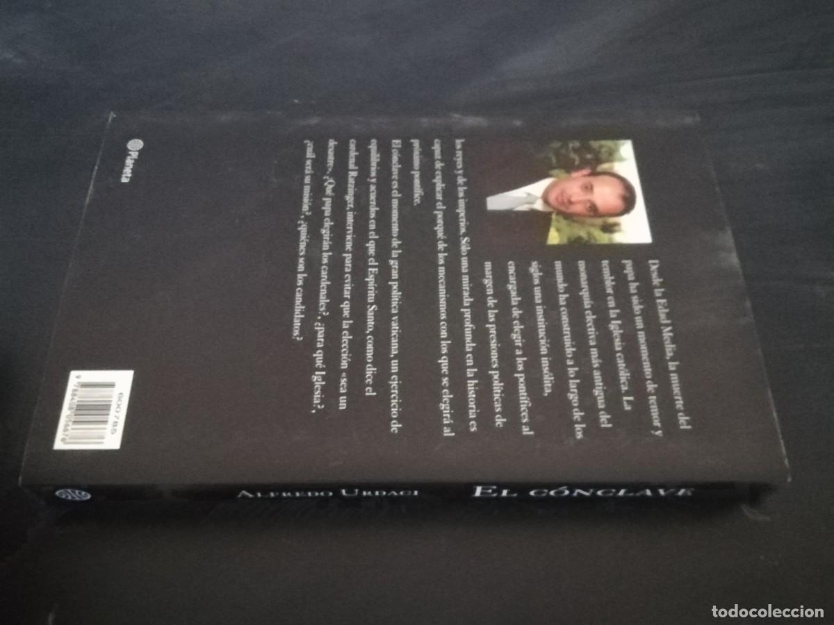 Libros de segunda mano: EL CONCLAVE / ALFREDO URDACI / CONS 666 / PLANETA - Foto 2