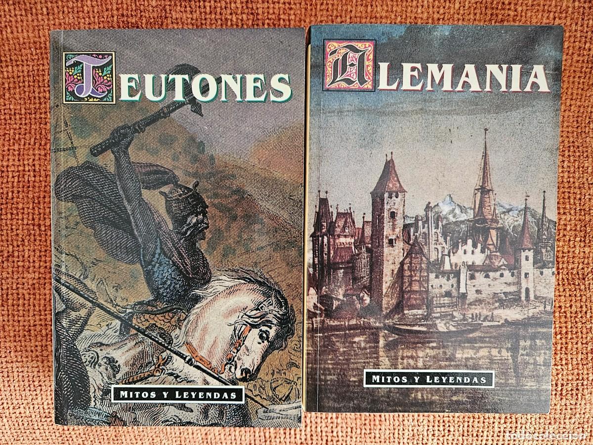 Libros de segunda mano: Pack dos libros de Mitos y leyendas: Teutones y Alemania - Foto 1