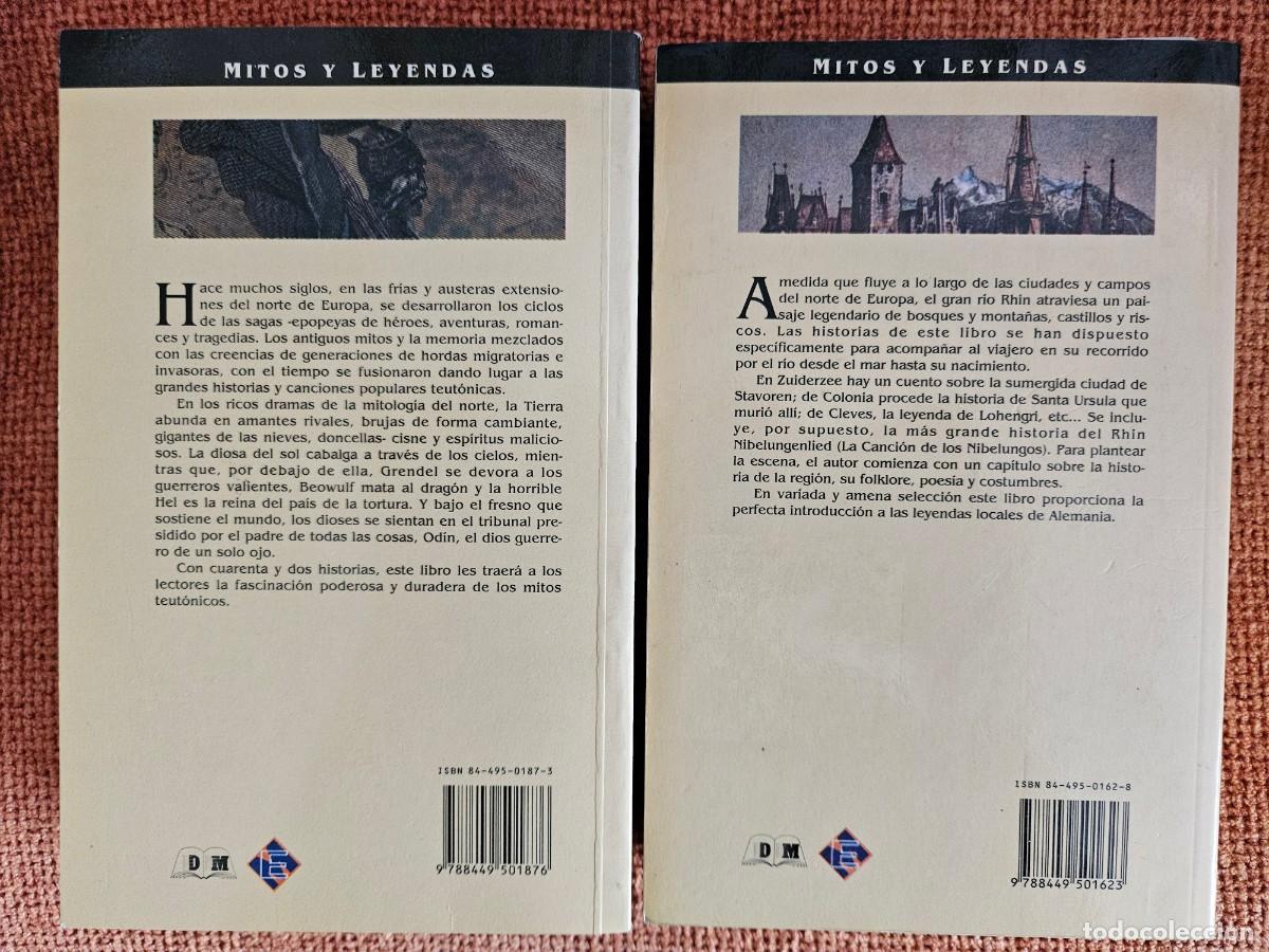 Libros de segunda mano: Pack dos libros de Mitos y leyendas: Teutones y Alemania - Foto 2