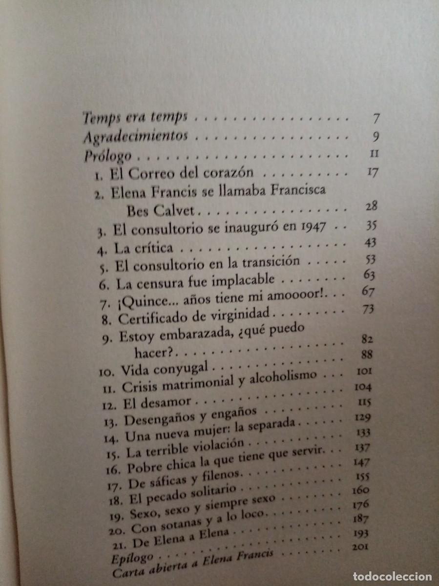 Libros de segunda mano: QUERIDA ELENA FRANCIS - Foto 9
