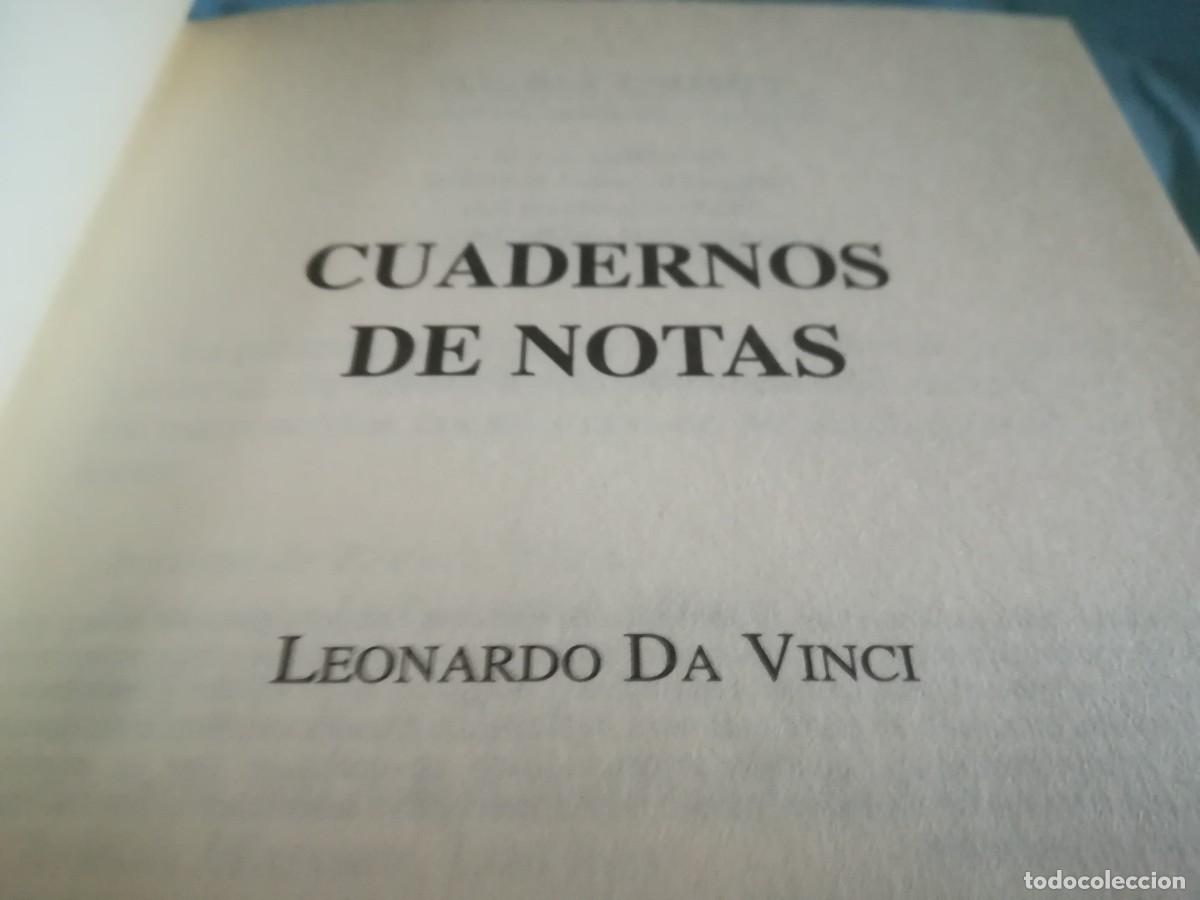 Libros de segunda mano: CUADERNOS DE NOTAS / LEONARDO DA VINCI / CONS 686 / - Foto 5