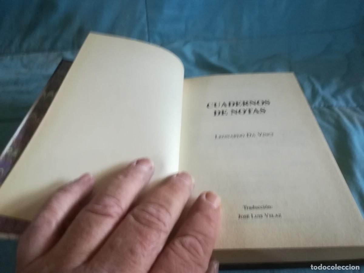 Libros de segunda mano: CUADERNOS DE NOTAS / LEONARDO DA VINCI / CONS 686 / - Foto 6