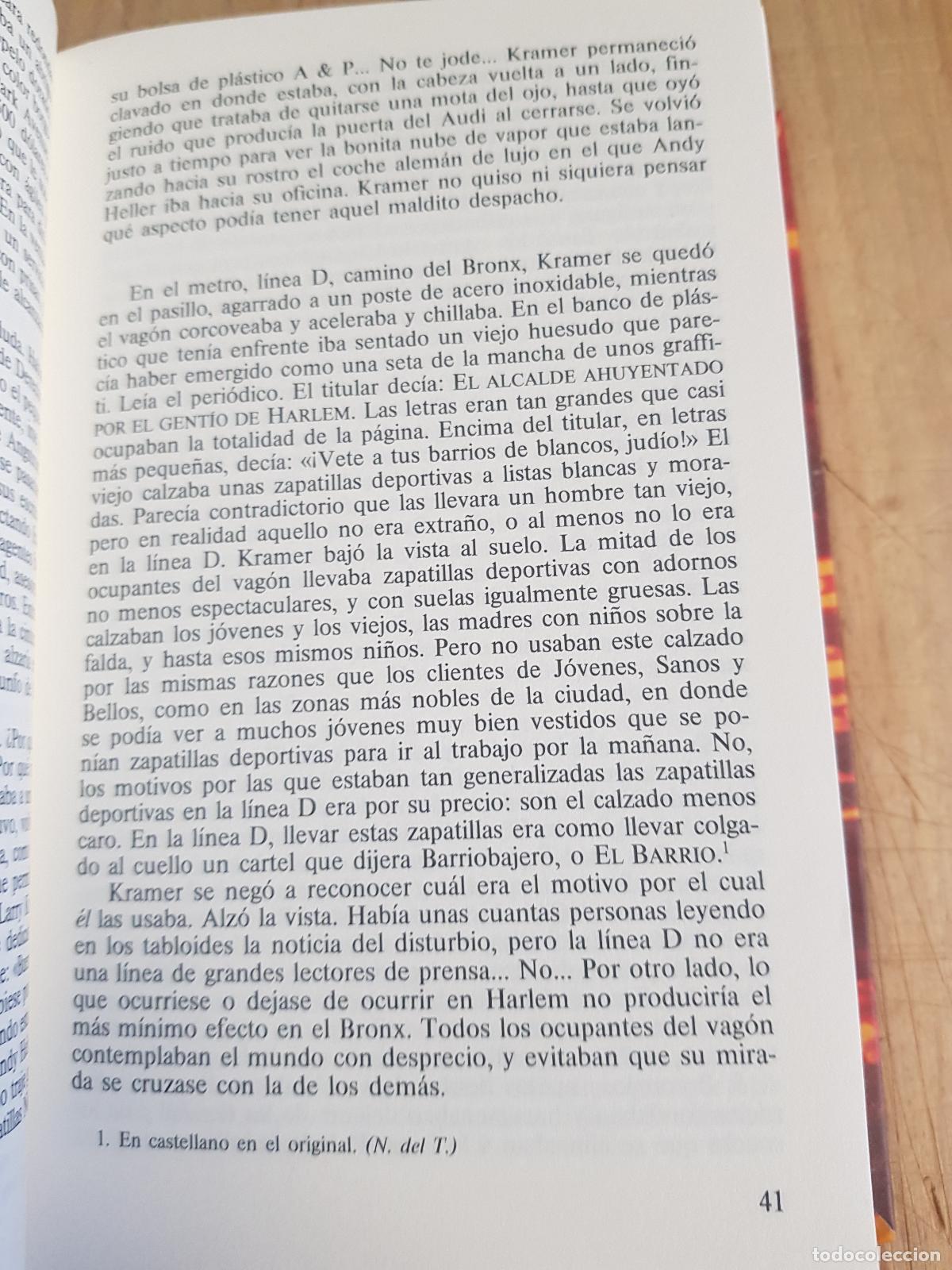 Libros de segunda mano: La hoguera de las vanidades - Tom Wolfe - Foto 4