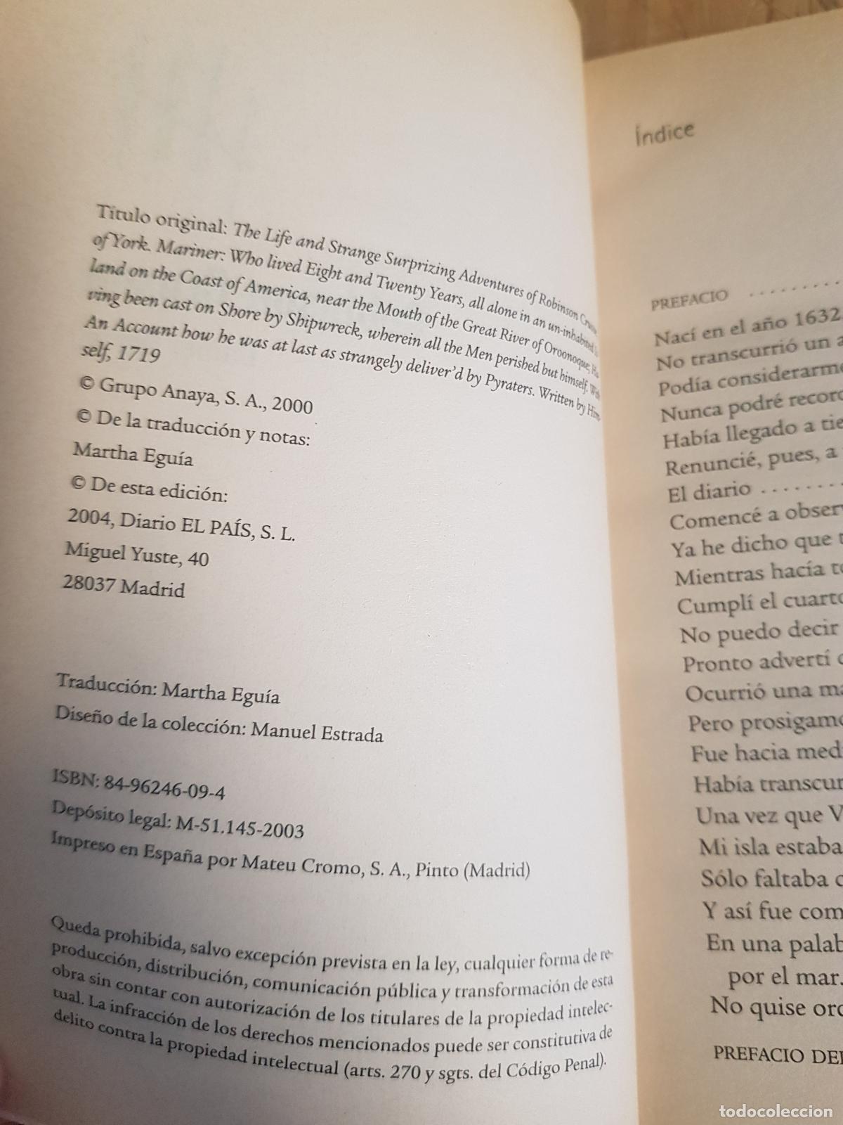 Libros de segunda mano: Robinson Crusoe - Daniel Defoe - Foto 4