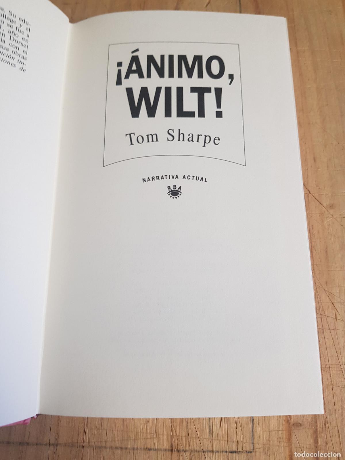Libros de segunda mano: &iexcl;&Aacute;nimo Wilt! - Tom Sharpe - Foto 2