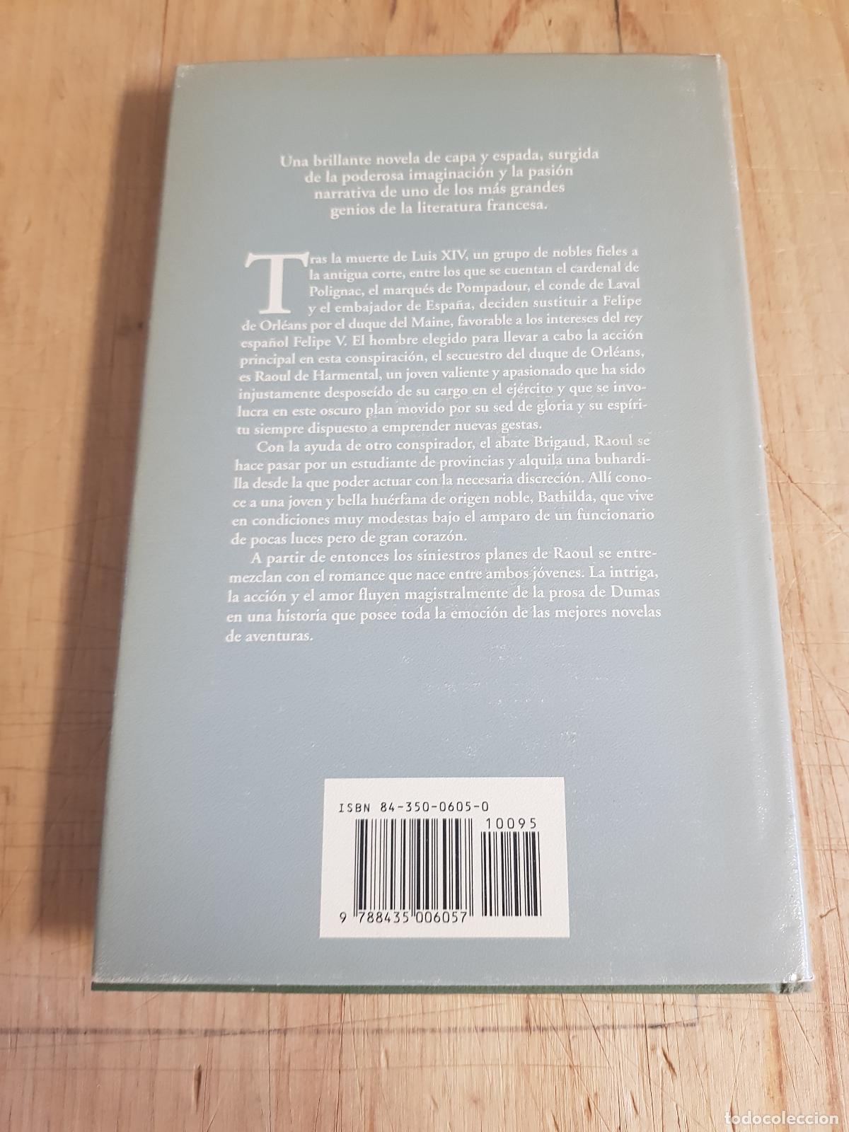 Libros de segunda mano: El caballero harmental - Alejandro Dumas - Foto 2