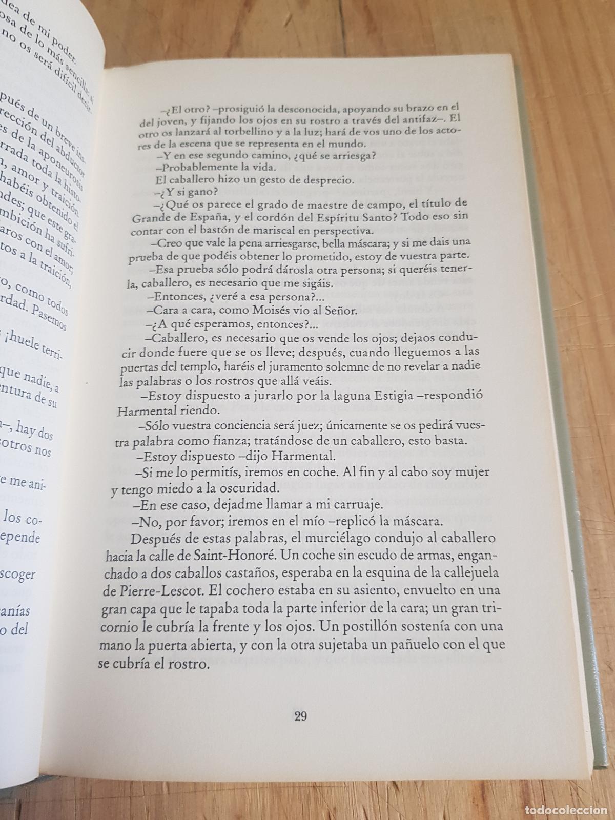 Libros de segunda mano: El caballero harmental - Alejandro Dumas - Foto 3