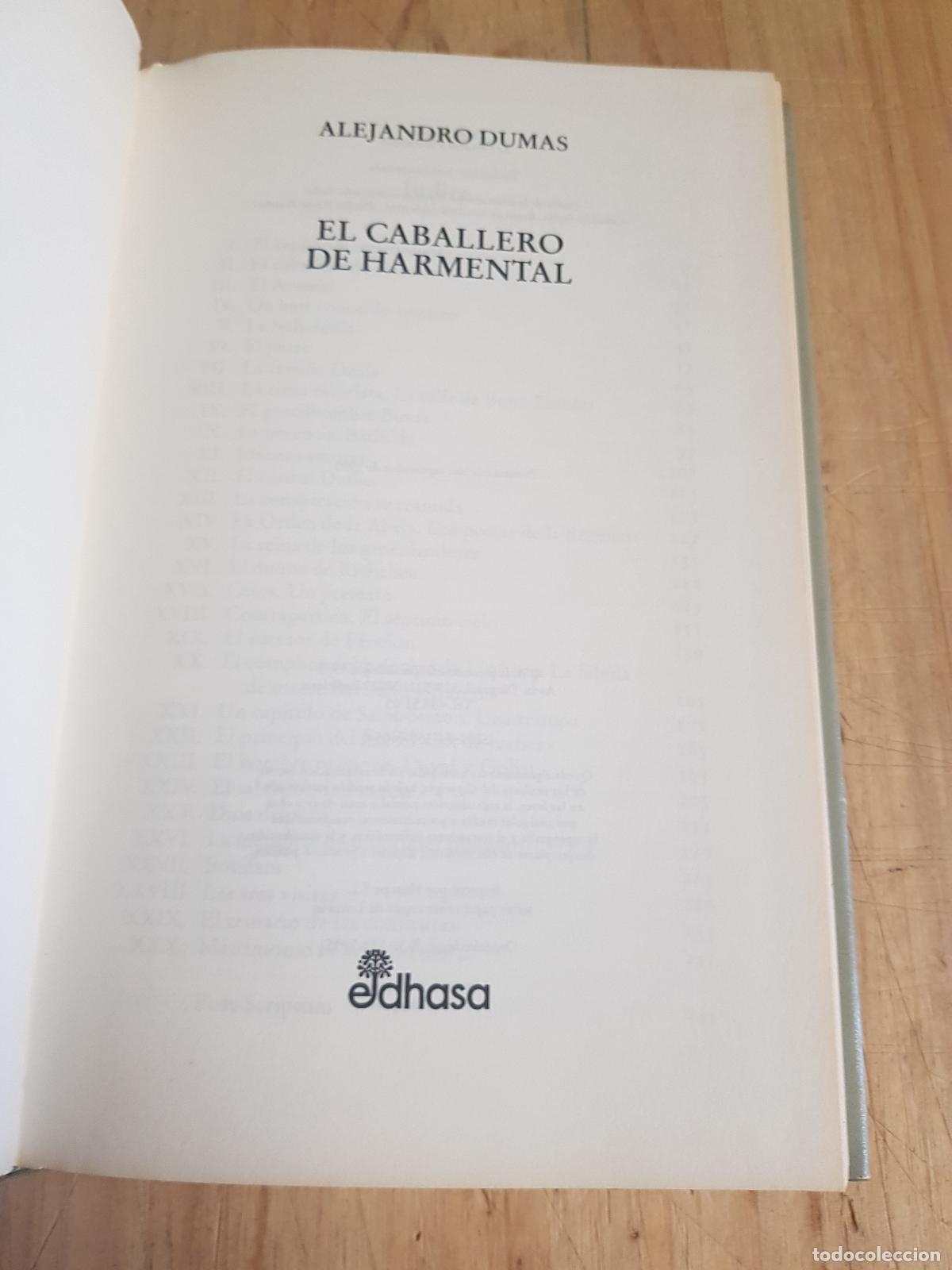 Libros de segunda mano: El caballero harmental - Alejandro Dumas - Foto 5