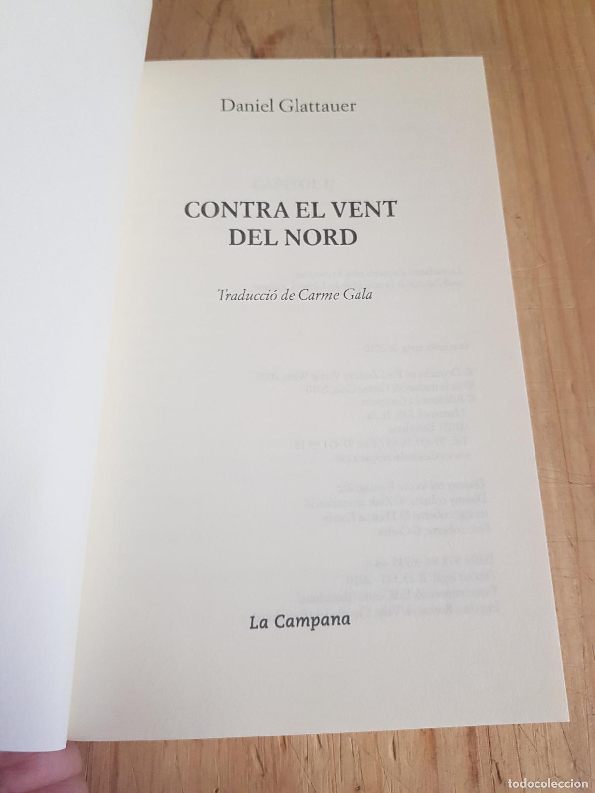 Libros de segunda mano: Contra el vent del nord - Daniel Glattauer - Foto 2
