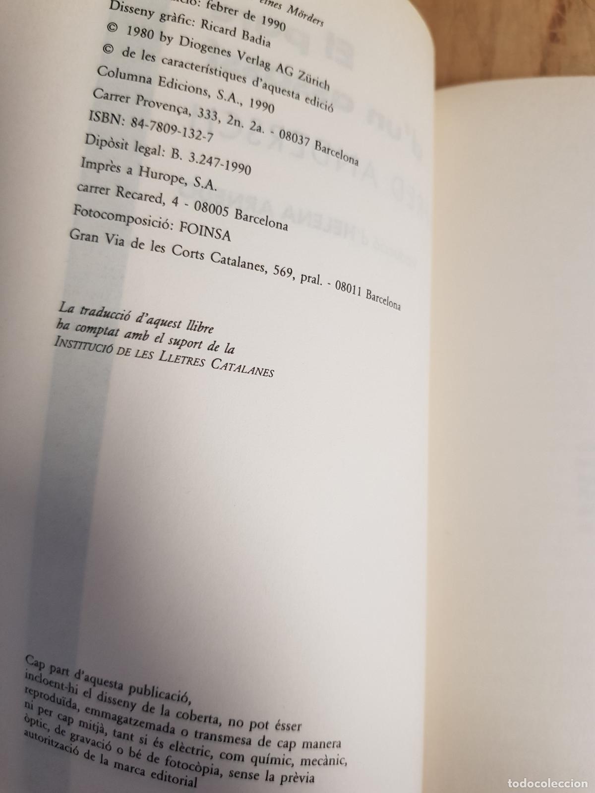 Libros de segunda mano: El pare dun assass&iacute; - Alfred Andersch - Foto 3