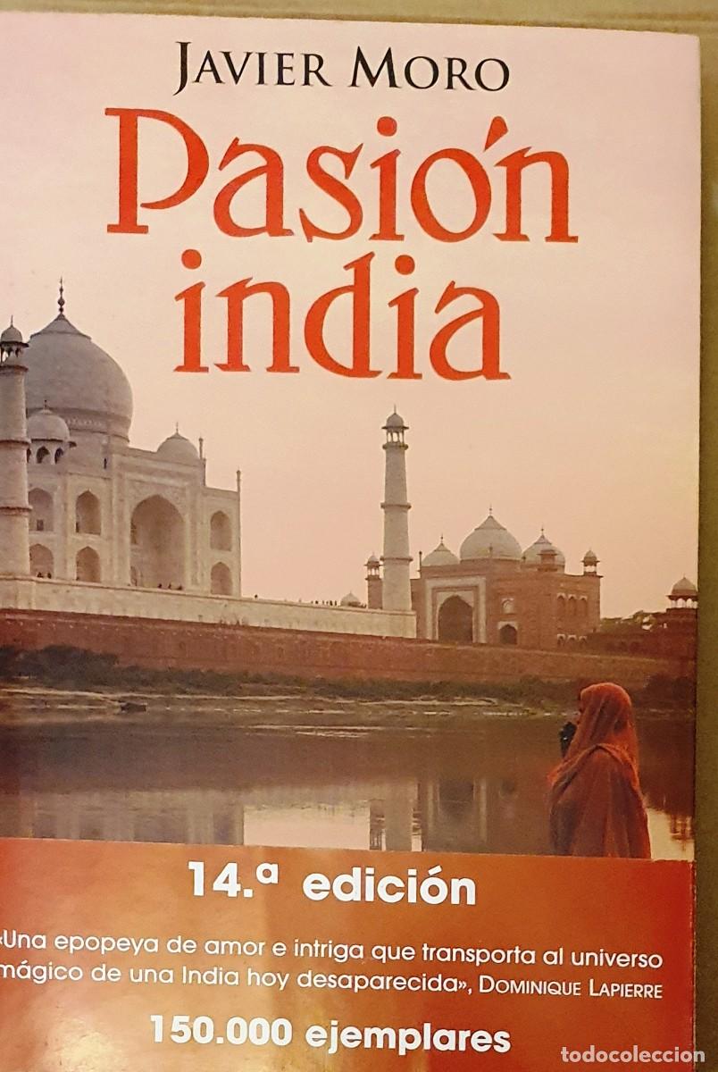 Libros de segunda mano: PASION INDIA. JAVIER MORO. 2005. - Foto 1