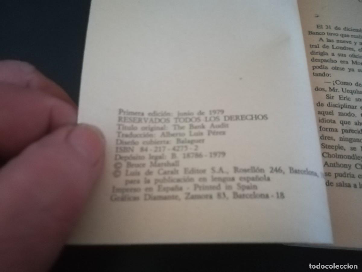 Libros de segunda mano: FRAUDE / BRUCE MARSHALL / CONS 691 / - Foto 8