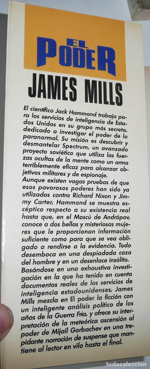 Libros de segunda mano: El poder - James Mills (Ediciones B, 1992) - Foto 3