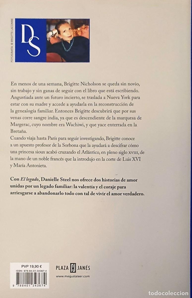 Libros de segunda mano: EL LEGADO. DANIELLE STEEL. 2014. - Foto 2