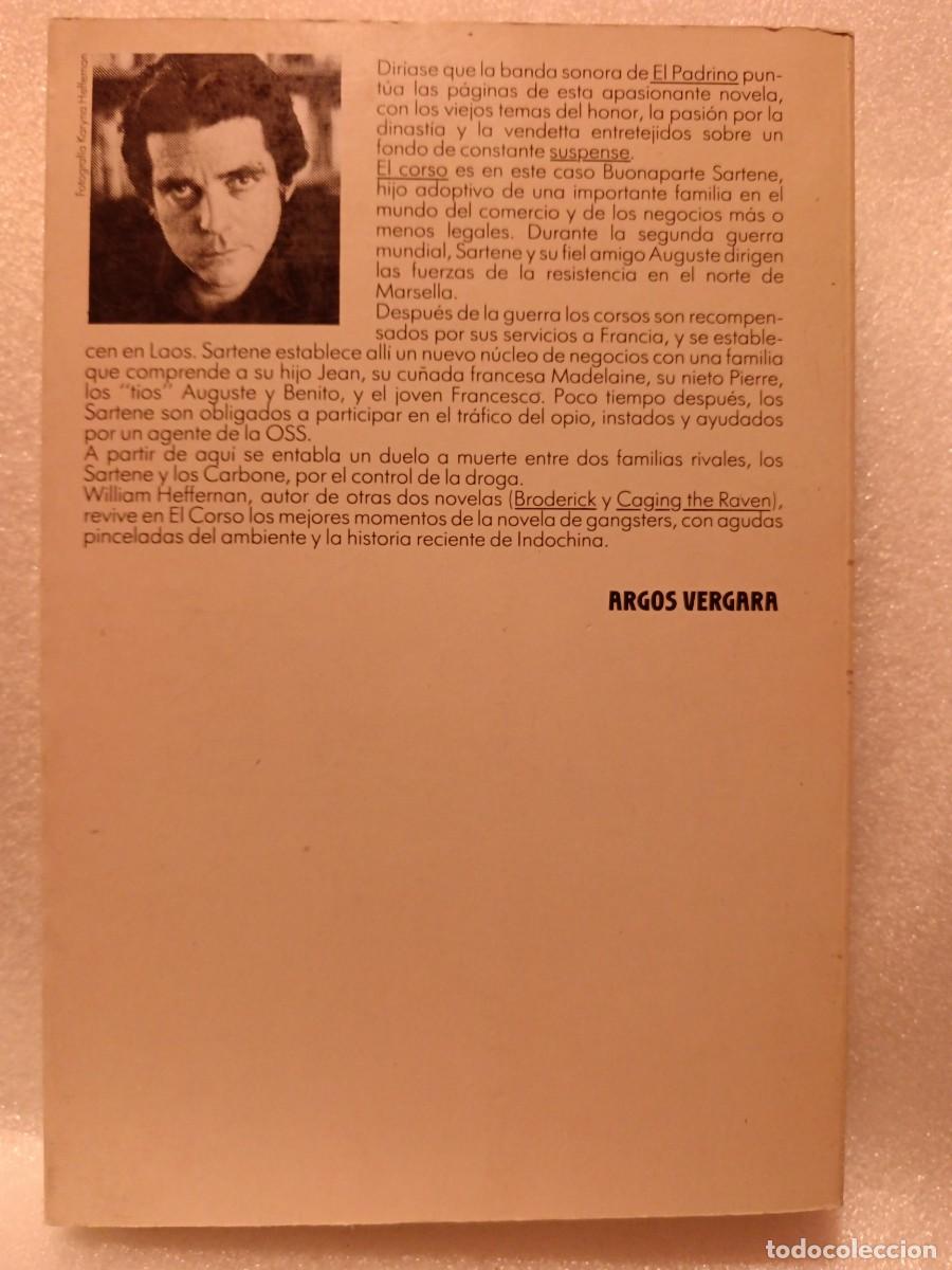 Libros de segunda mano: El corso.- Heffernan, William - Foto 2