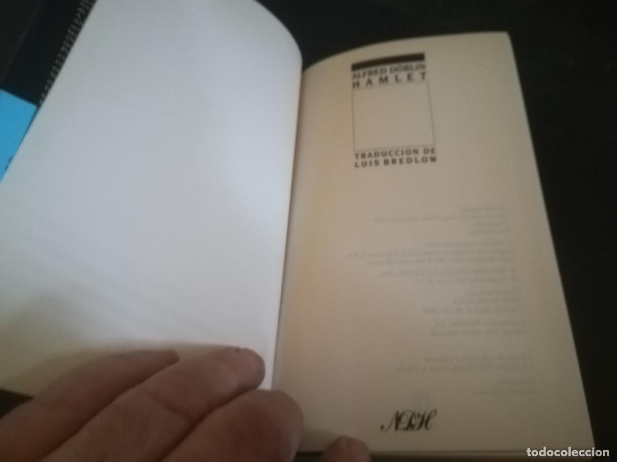 Libros de segunda mano: HAMLET / ALFRED DOBLIN / CONS 696 - Foto 5