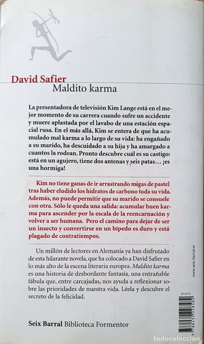 Libros de segunda mano: MALDITO KARMA. DAVID SAFIER. 2011. - Foto 2